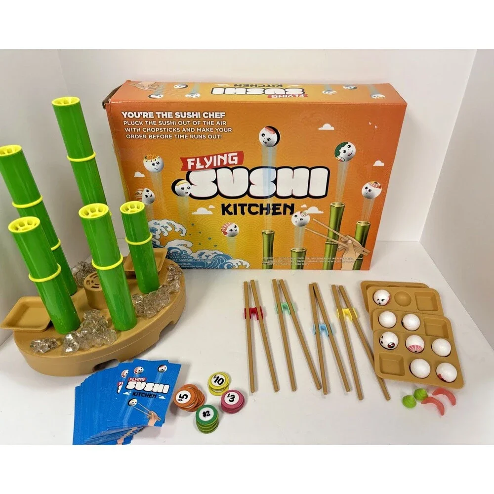 Flying Sushi Kitchen Game - 99% Complete See Desc. Fast Shipping Tested!